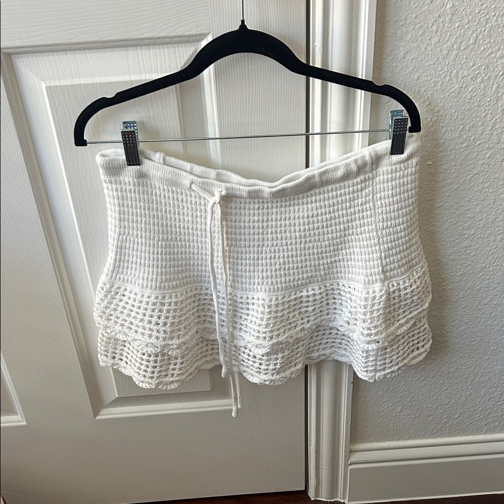 Wild Fable White Mini Skirt
